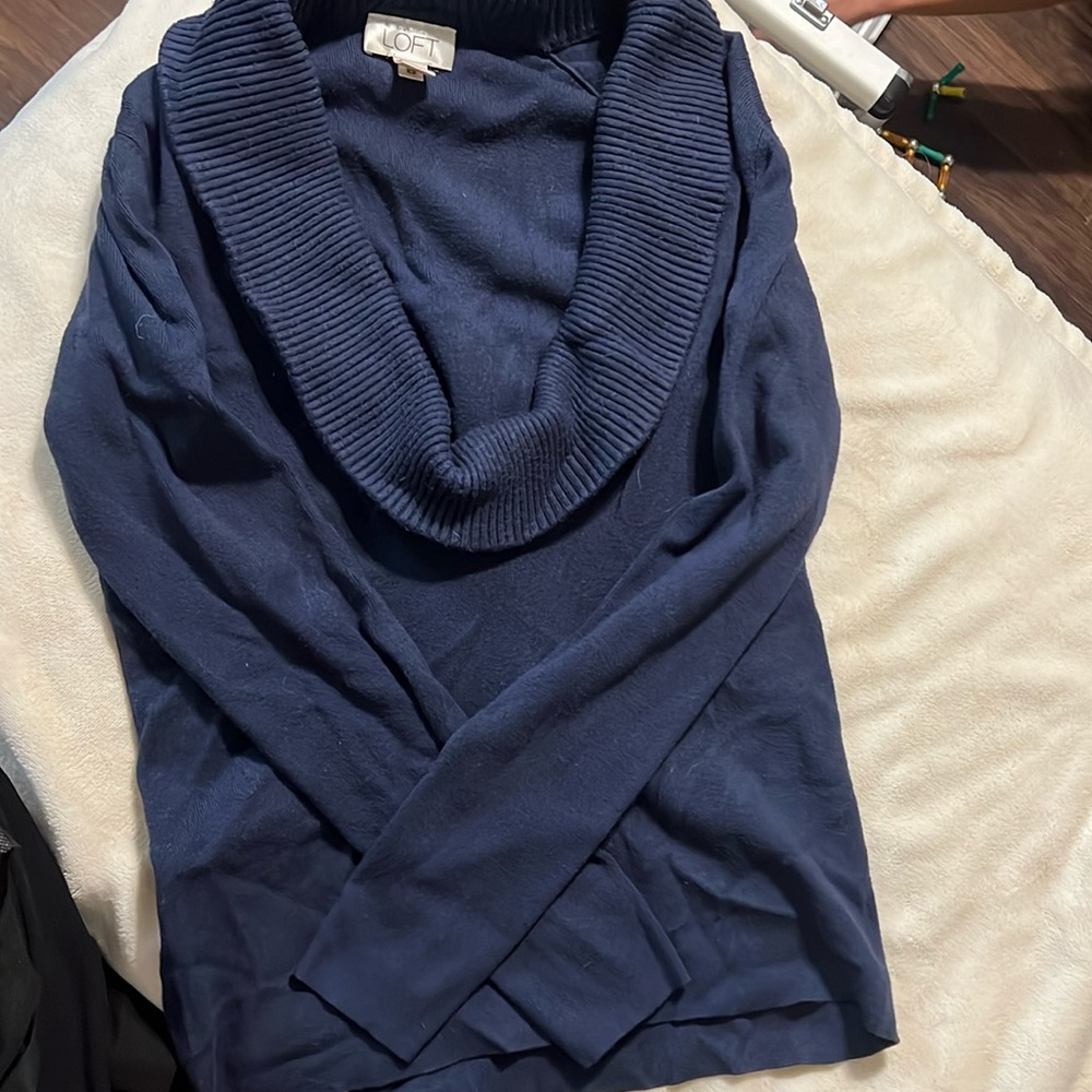 Blue sweater